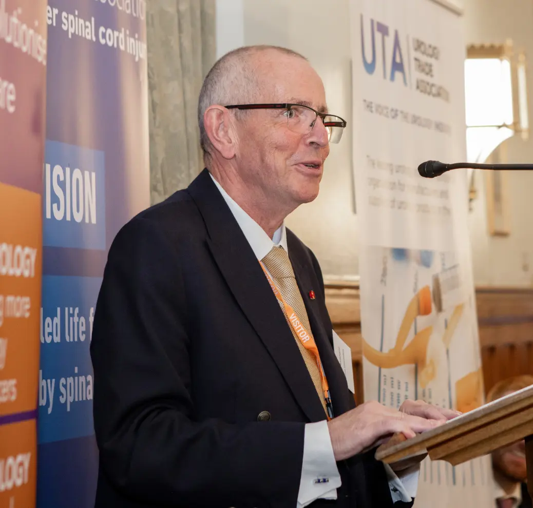 Chris Whitehouse speaking at UTA event